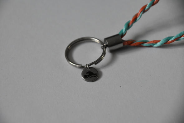 Fishing Net Keyring: Twisted Rope