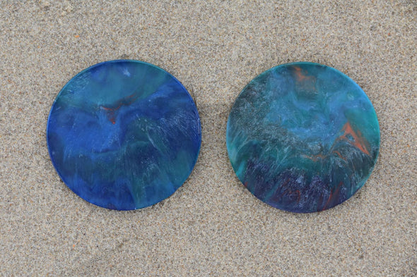 Upcycled Ocean Plastic Coasters